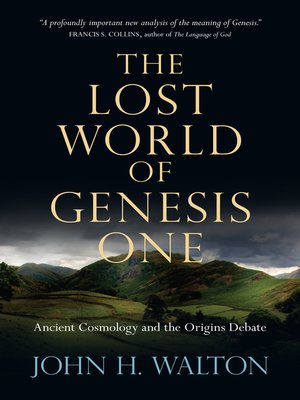 cover image of The Lost World of Genesis One